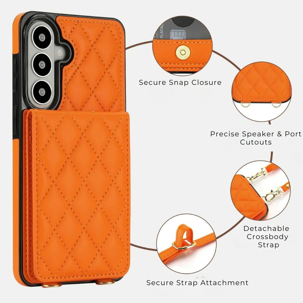 Cibo Leather Wallet Case For Galaxy A Series With Card Holder