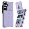 Cibo Leather Wallet Case For Galaxy A Series With Card Holder Purple