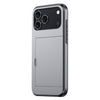 Depereo Military Grade Slide Wallet Case For iPhone With Card Slot Grey iPhone 17 Pro Max
