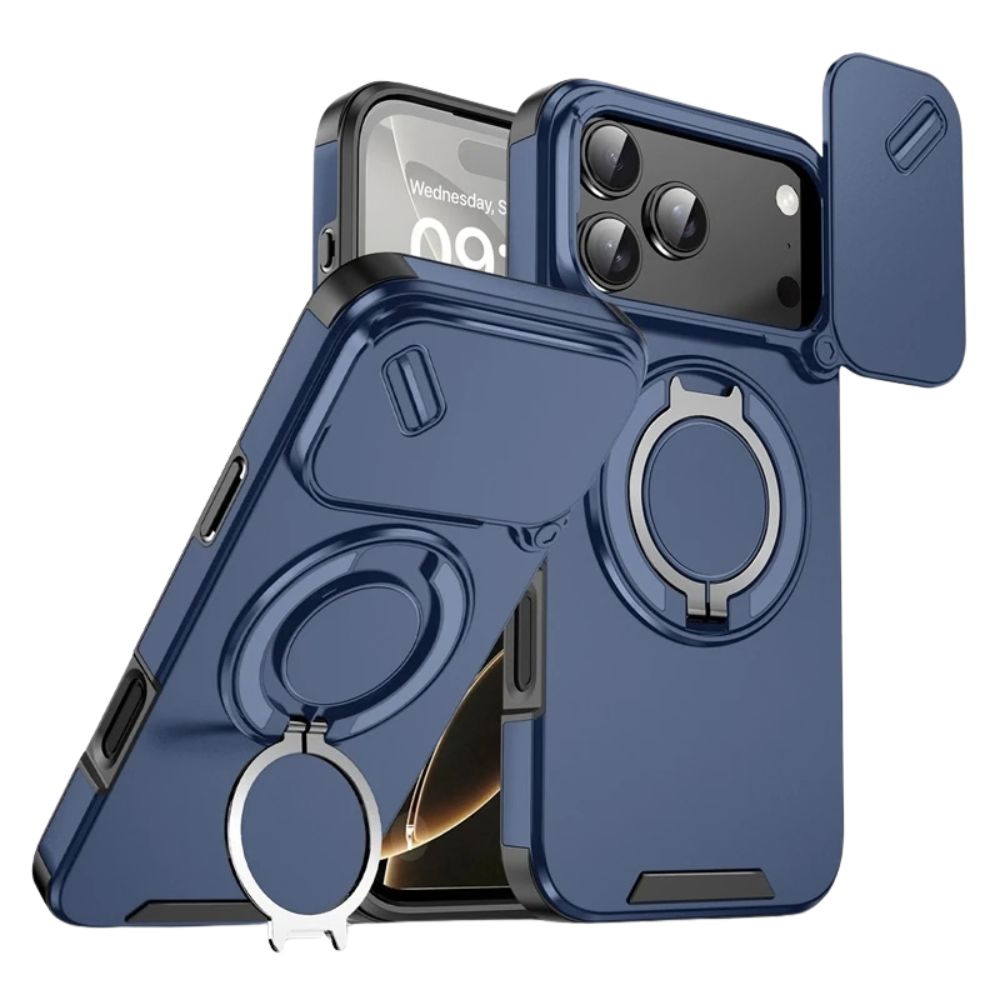 Derideo Heavy-Duty iPhone Case Blue