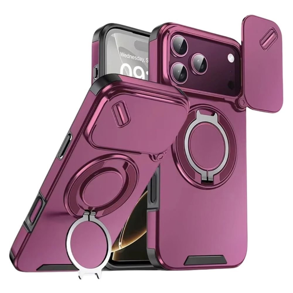 Derideo Heavy-Duty iPhone Case Cherry Red