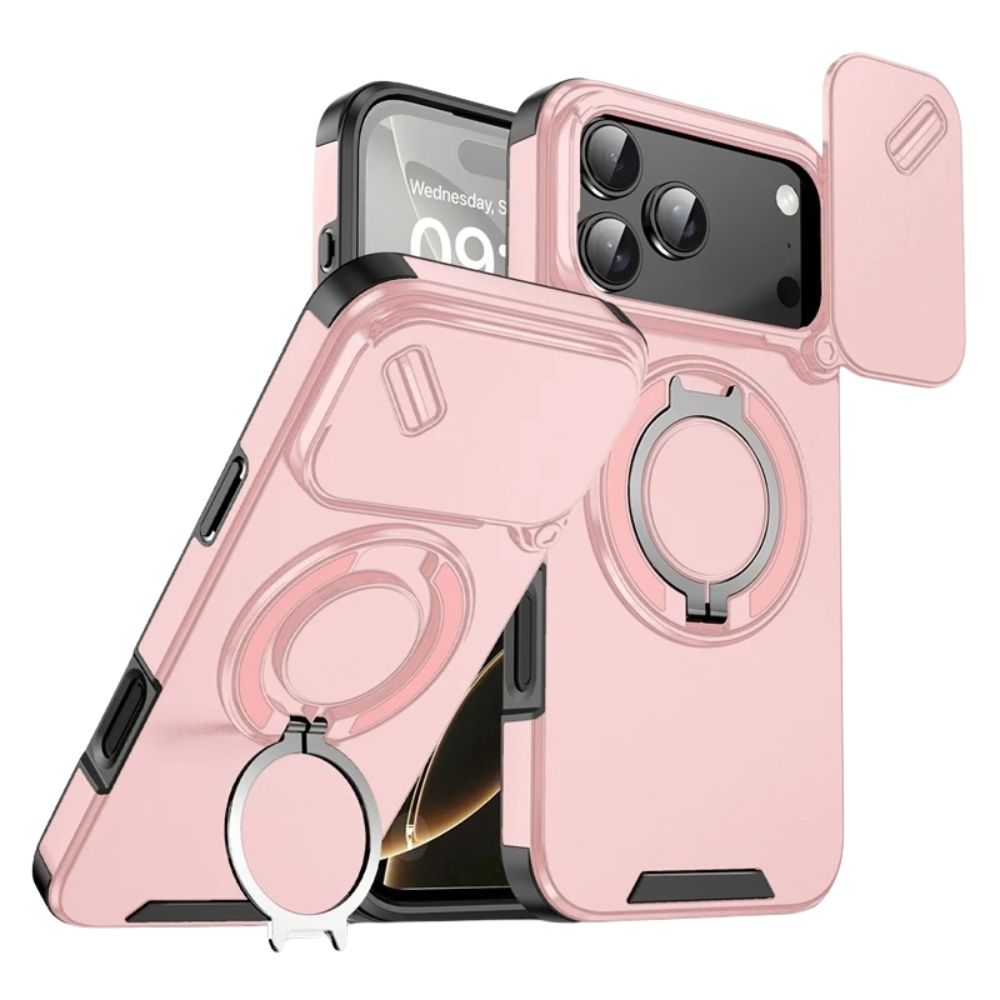 Derideo Heavy-Duty iPhone Case Pink