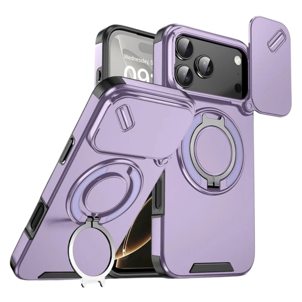 Derideo Heavy-Duty iPhone Case Purple