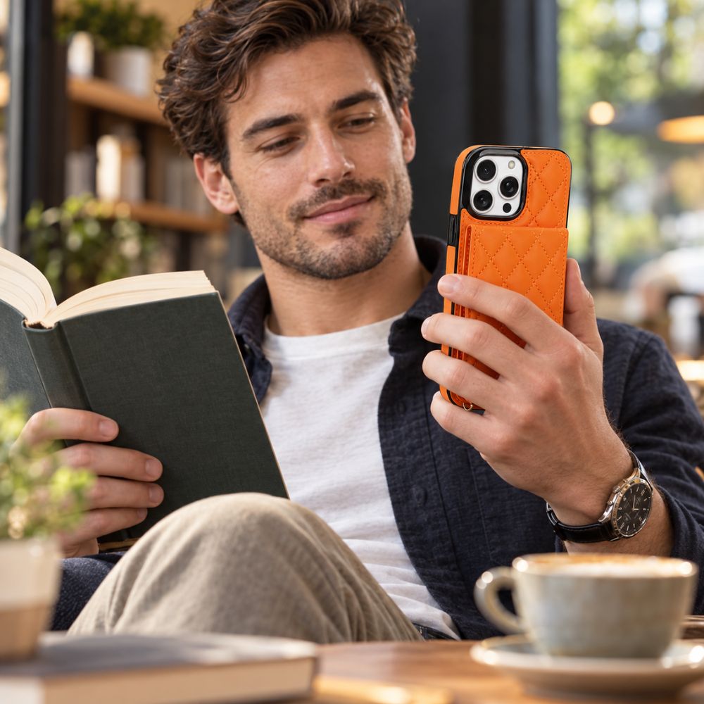 Devenio Leather Wallet iPhone Case With Card Holder