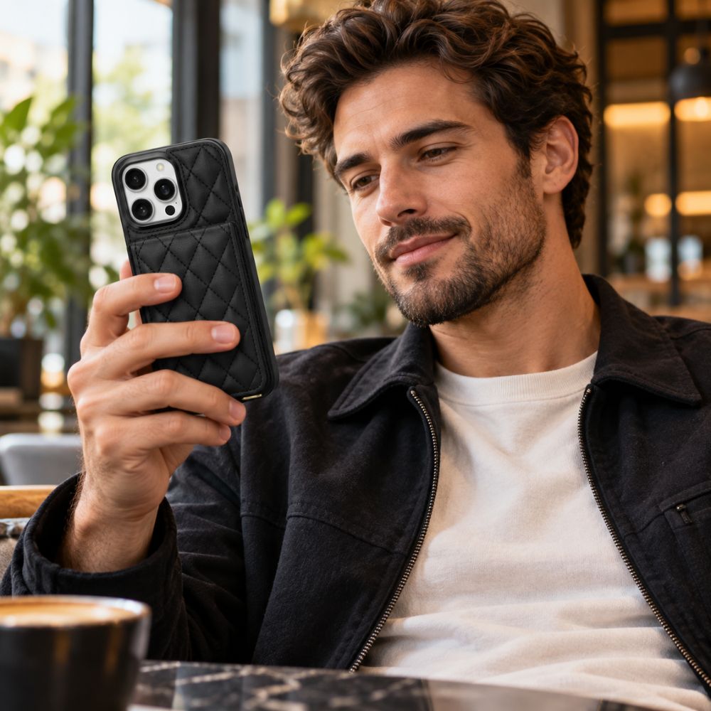 Devenio Leather Wallet iPhone Case With Card Holder