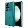 Echo Luxury Leather Wallet Case For Galaxy S Series Green