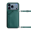 Everest Leather Wallet iPhone Case for Series 14-17 Green