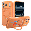 Feteo Slim Shockproof iPhone Case With Ring Holder Orange