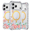 Ferlo Slim Magnetic Shockproof iPhone Case Blush Blossom