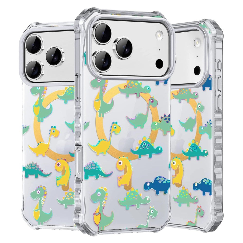 Ferlo Slim Magnetic Shockproof iPhone Case Little Dino