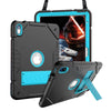 Ferrox Heavy Duty iPad Case With Kickstand Black Blue