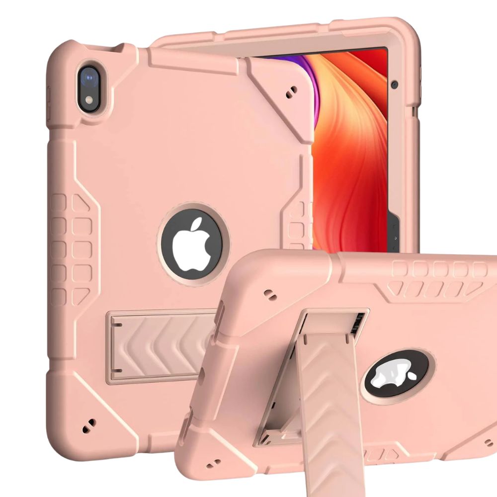 Ferrox Heavy Duty iPad Case With Kickstand Rose Gold