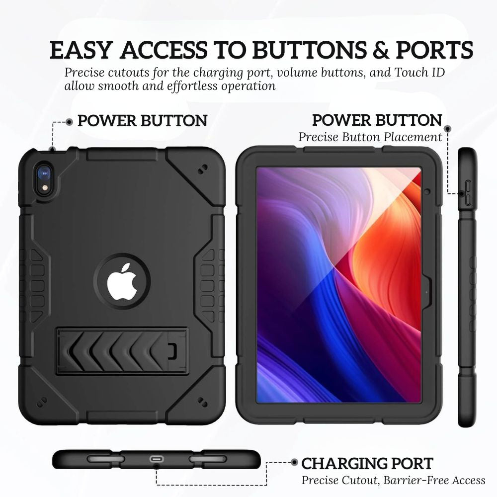 Ferrox Heavy Duty iPad Case With Kickstand