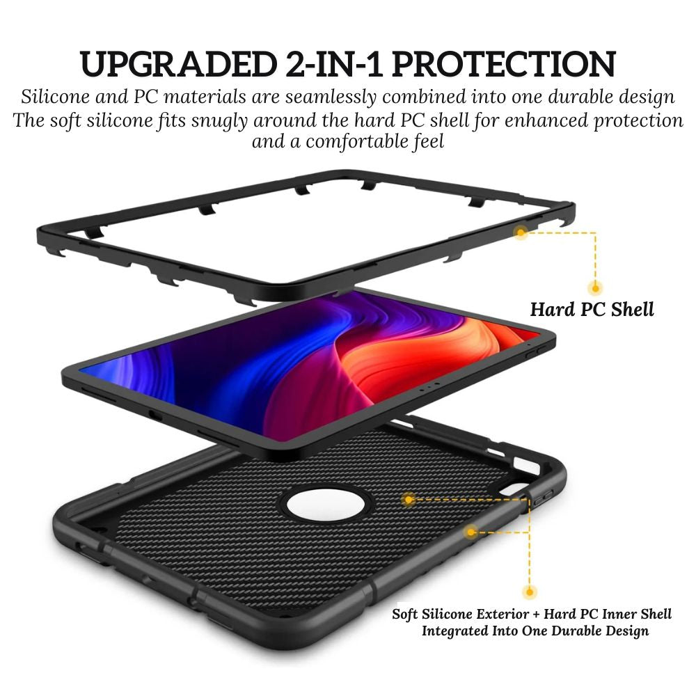Ferrox Heavy Duty iPad Case With Kickstand