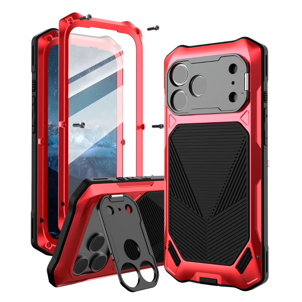 Fides Heavy-Duty iPhone Case Red