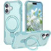 Fruor Slim Shockproof MagSafe iPhone Case With Ring Holder Lake Blue iPhone 17