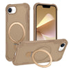 Fruor Slim Shockproof MagSafe iPhone Case With Ring Holder Brown iPhone 16