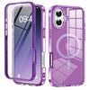 Advoco Shockproof MagSafe iPhone Case With Screen Protector Dark Purple iPhone 17