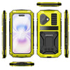 Thor Shockproof iPhone Case With Kickstand Yellow iPhone 17