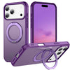 Creo Shockproof iPhone Case With 360° Rotatable Magnetic Ring Purple