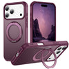 Creo Shockproof iPhone Case With 360° Rotatable Magnetic Ring Claret