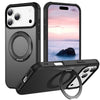 Creo Shockproof iPhone Case With 360° Rotatable Magnetic Ring Black