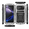 Thor Shockproof iPhone Case With Kickstand Silver