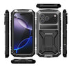 Thor Shockproof iPhone Case With Kickstand Black