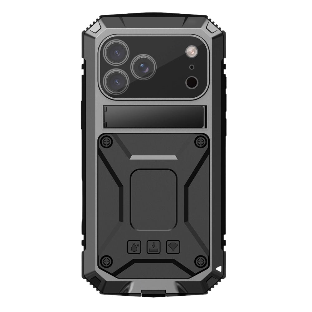 Thor Shockproof iPhone Case With Kickstand Black iPhone 17 Pro Max