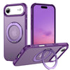 Creo Shockproof iPhone Case With 360° Rotatable Magnetic Ring Purple iPhone Air