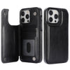 Vistor Leather Flip Wallet Case For iPhone 14 and 15 Series