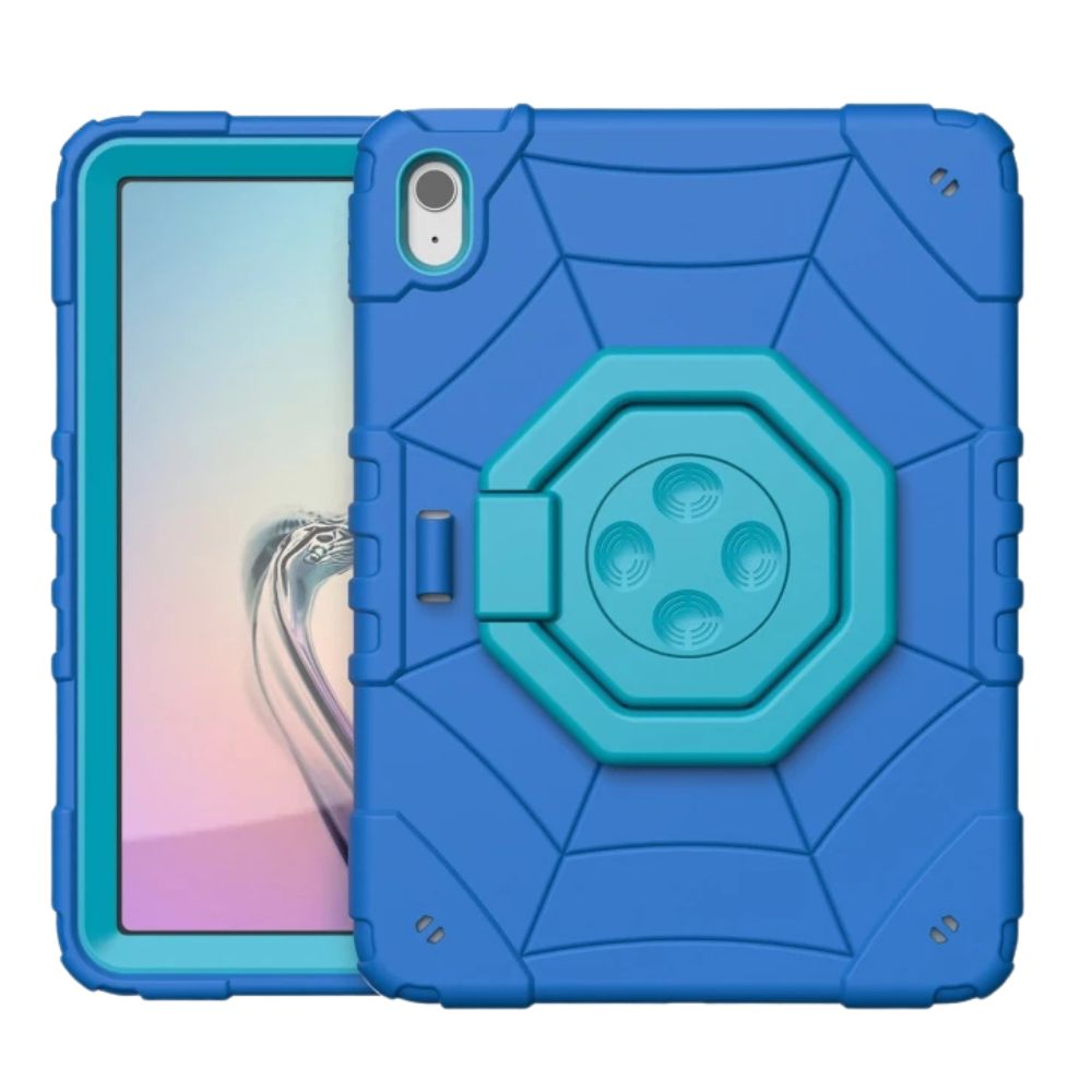 Imperix Spider Web Heavy Duty iPad Case Blue