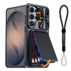Intereo Slim Shockproof Galaxy Case With Card Holder Black