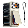 Invictor Slim Shockproof iPhone Case With Card Holder Titanium Gold