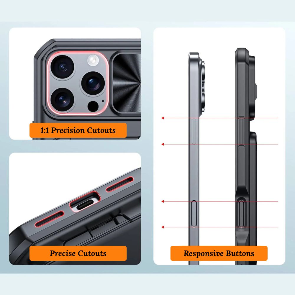 Invictor Slim Shockproof iPhone Case With Card Holder