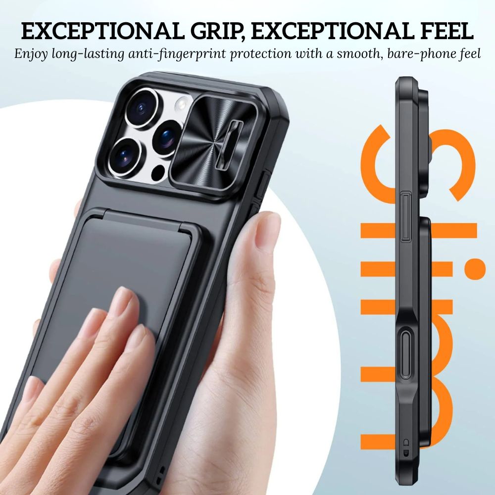 Invictor Slim Shockproof iPhone Case With Card Holder