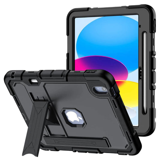 Laesio Heavy-Duty Shockproof iPad Case Black