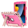 Laesio Heavy-Duty Shockproof iPad Case Pink Rose Red