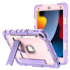 Laesio Heavy-Duty Shockproof iPad Case Pinkish Purple Pink