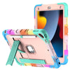 Laesio Heavy-Duty Shockproof iPad Case Rainbow Pink