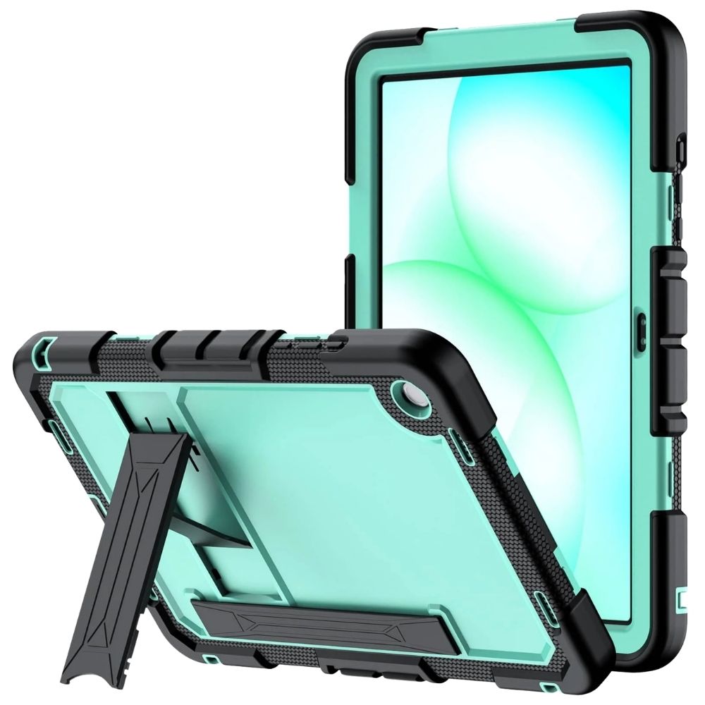 Laetans Heavy-Duty Shockproof Galaxy Tab Case Black Green