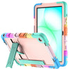 Laetans Heavy-Duty Shockproof Galaxy Tab Case Rainbow Pink