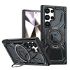 Leonis Shockproof Galaxy Case With Kickstand Black