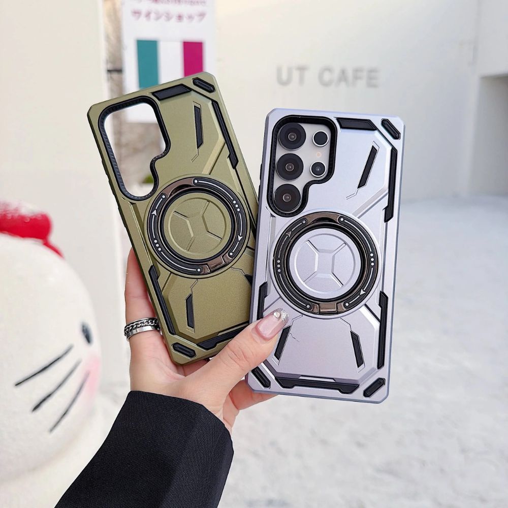 Leonis Shockproof Galaxy Case With Kickstand