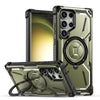 Leonis Shockproof Galaxy Case With Kickstand Army Green
