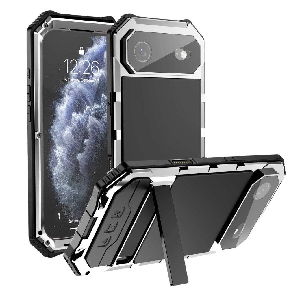 Nexilis Heavy Duty Shockproof iPhone Case Silver iPhone Air