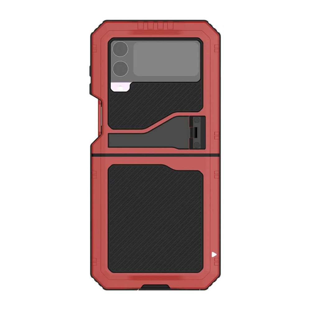 Olim Shockproof Case With Kickstand and Camera Protection for Samsung Galaxy Z Flip 4