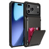 Orbit Shockproof iPhone Wallet Case For 14-17 Series Black