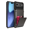 Orbit Shockproof iPhone Wallet Case For 14-17 Series Black iPhone Air
