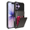 Orbit Shockproof iPhone Wallet Case For 14-17 Series Black iPhone 17